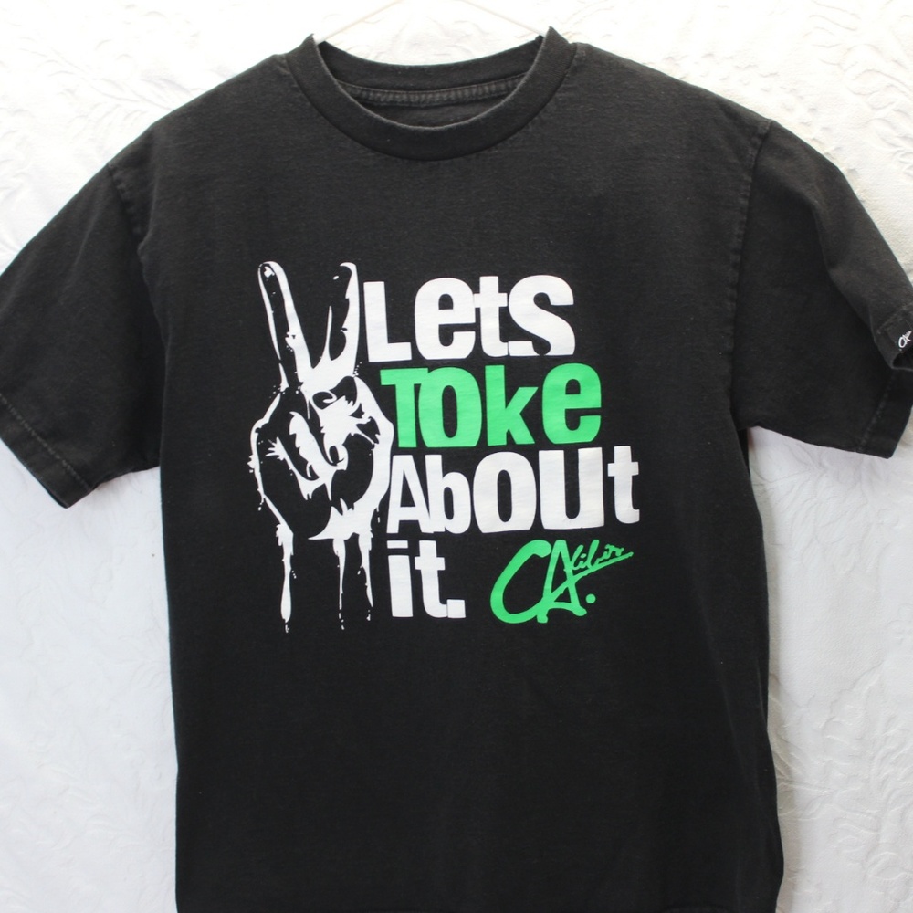 Let's Toke About It T shirt Size Medium